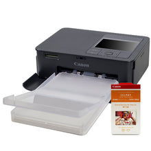 Canon SELPHY CP1500 Compact Photo Printer (Black) with Canon RP-108 High-Capacity Color Ink