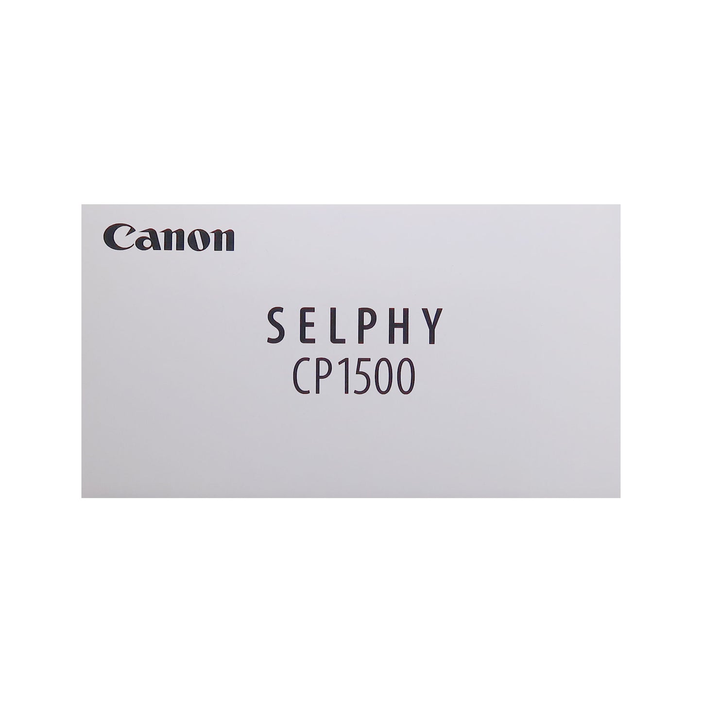 Canon SELPHY CP1500 Compact Photo Printer (Black) with Canon RP-108 High-Capacity Color Ink