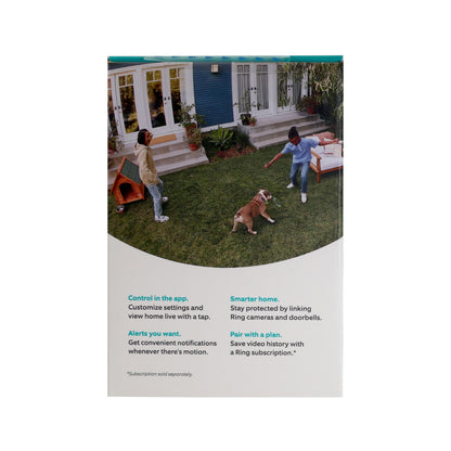 Ring Outdoor Cam Stick Up Indoor/Outdoor Wireless Security Camera White - 10 Pack