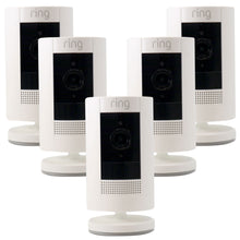 Ring Outdoor Cam Stick Up Indoor/Outdoor Wireless Security Camera White - 5 Pack