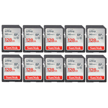 Sandisk Ultra 128GB SDXC UHS-I Class 10 Memory Card - 10 Pack