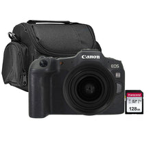 Canon EOS R8 Mirrorless Camera (Black) with Canon RF 50mm f/1.8 STM Lens Basic Accessory Bundle