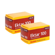 Kodak Ektar 100 Color Negative Film (35mm Roll Film, 36 Exposures) - 2 Pack
