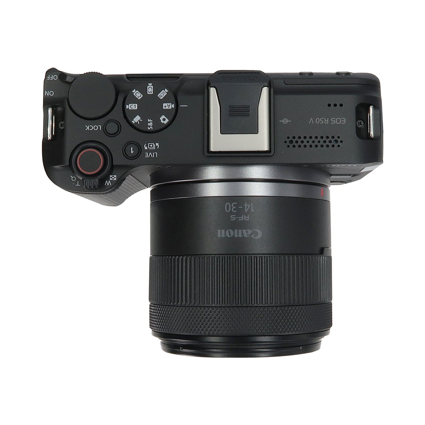 Canon EOS R50 V 4K60p Video 24.2MP Mirrorless Camera with RF-S 14-30mm f/4-6.3 IS STM PZ Lens and RF 75-300mm f/4-5.6 Lens Basic Accessory Bundle