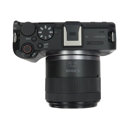 Canon EOS R50 V 4K60p Video 24.2MP Mirrorless Camera with RF-S 14-30mm f/4-6.3 IS STM PZ Lens and RF 75-300mm f/4-5.6 Lens Basic Accessory Bundle