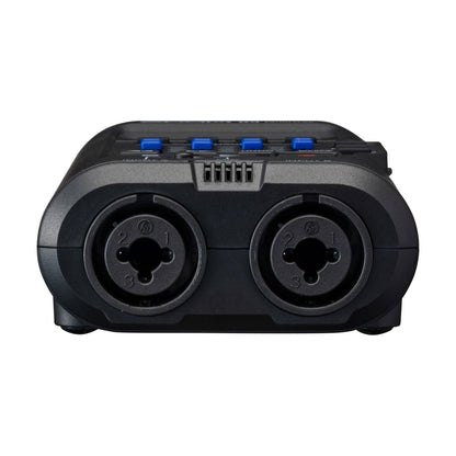 Zoom R4 MultiTrak 32-Bit Float Recorder with ZDM-1 Podcast Mic Pack Accessory Bundle and 16GB microSD Memory Card