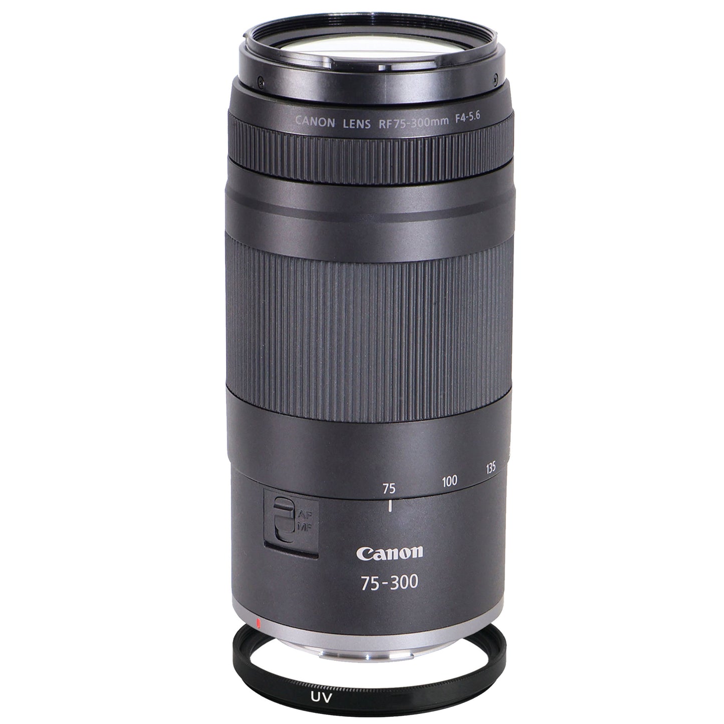 Canon RF 75-300mm f/4-5.6 Lens (Canon RF) with 58mm UV Filter