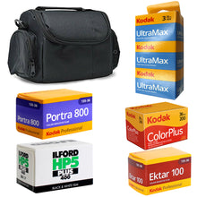 Ultimate 35mm Color Negative Film Bundle 36 Exposures & Case for Photography Lovers