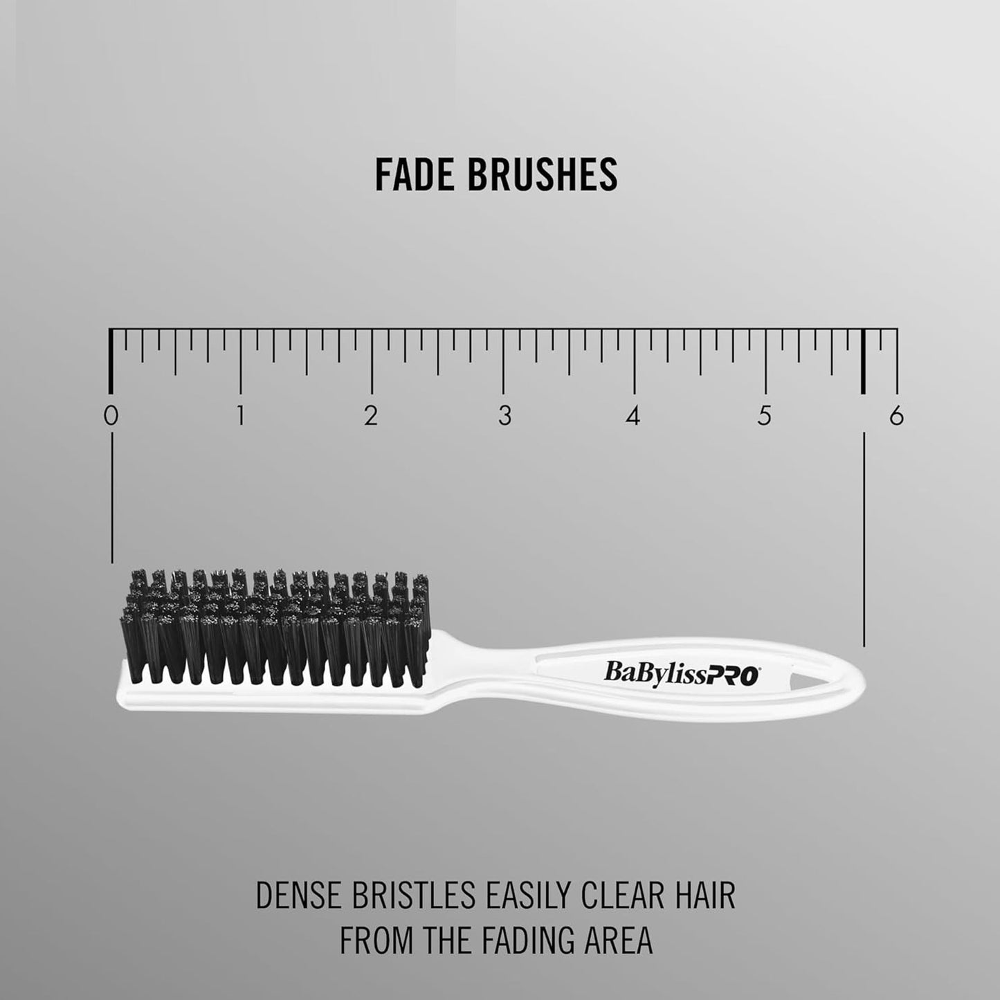 BaByliss Pro Fade Brush - White BPFADEBW