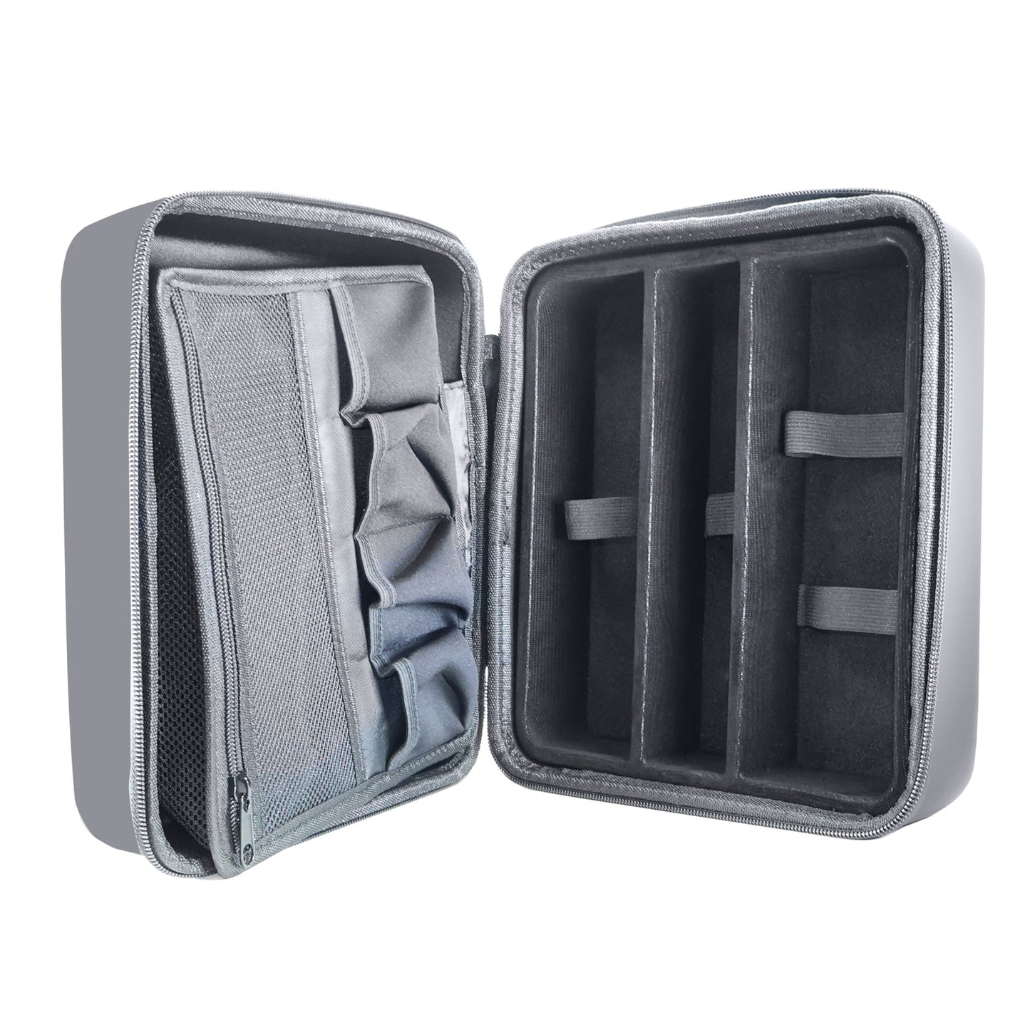 BaByliss Pro Universal Travel Case Fits Clipper Shaver Trimmer and Accessories with Barberology Comb Set (Clipper, Cutting, Taper Combs) - Red