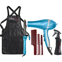 BaByliss Pro LIMITED EDITION Professional Lightweight Ionic Dryer & 1" Spring Curling Iron Combo BNTPP68 Complete Styling Set