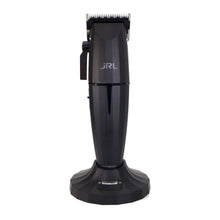 JRL ONYX Professional Cordless Hair Clipper - Black (Dual Voltage) FF 2020C-B with BaByliss Pro Fade Brush
