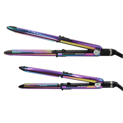 BaByliss Pro Porcelain Ceramic Gift Box (Dryer, Waver, Curling Iron) BPPP7 with Nano Titanium 1" Prima & 3/4" Mini Prima Styling Irons Combo BNTPPRB75