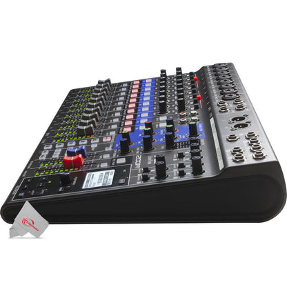 Zoom LiveTrak L-12 - 12-Channel Digital Mixer & Multitrack Recorder Pro Audio Package