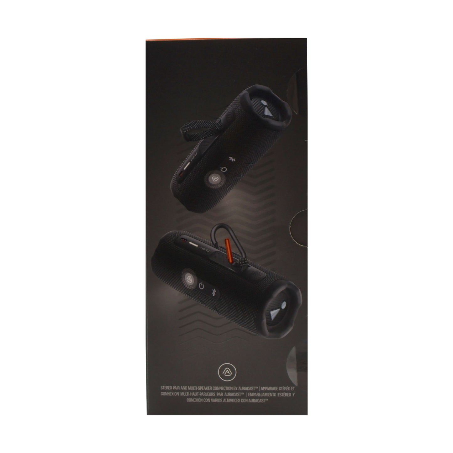 2x JBL Flip 7 Portable Waterproof Bluetooth Speaker (Black)