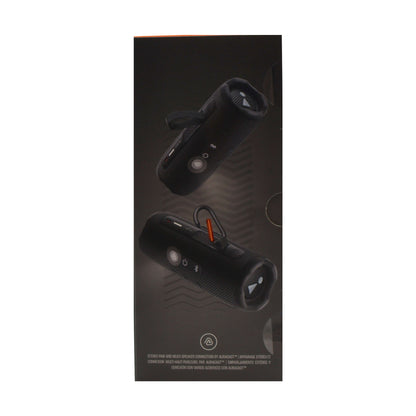 2x JBL Flip 7 Portable Waterproof Bluetooth Speaker (Black)