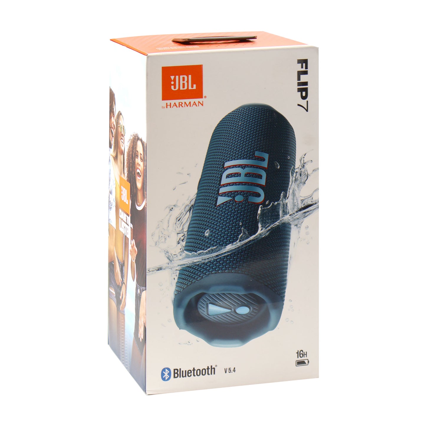 2x JBL Flip 7 Portable Waterproof Bluetooth Speaker (Blue)