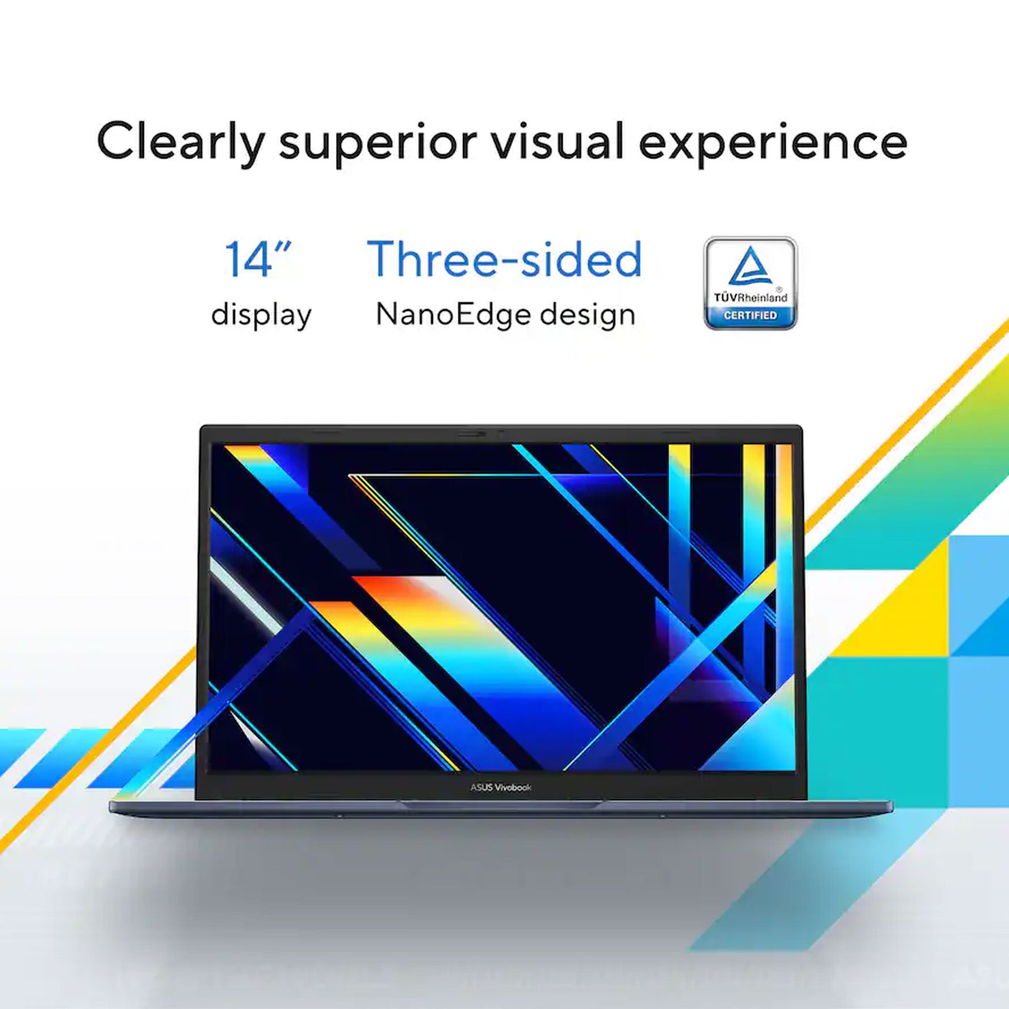 ASUS Vivobook 14 14" FHD Laptop - Intel 13th Core i5-1334 - 12GB Memory, 256GB SSD (Quiet Blue)