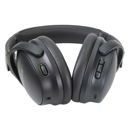 Bose QuietComfort SC Wireless Over-Ear Active Noise Canceling Headphones (Black) 884367-0900 with Soft Case + JBL T110 in Ear Headphones Black
