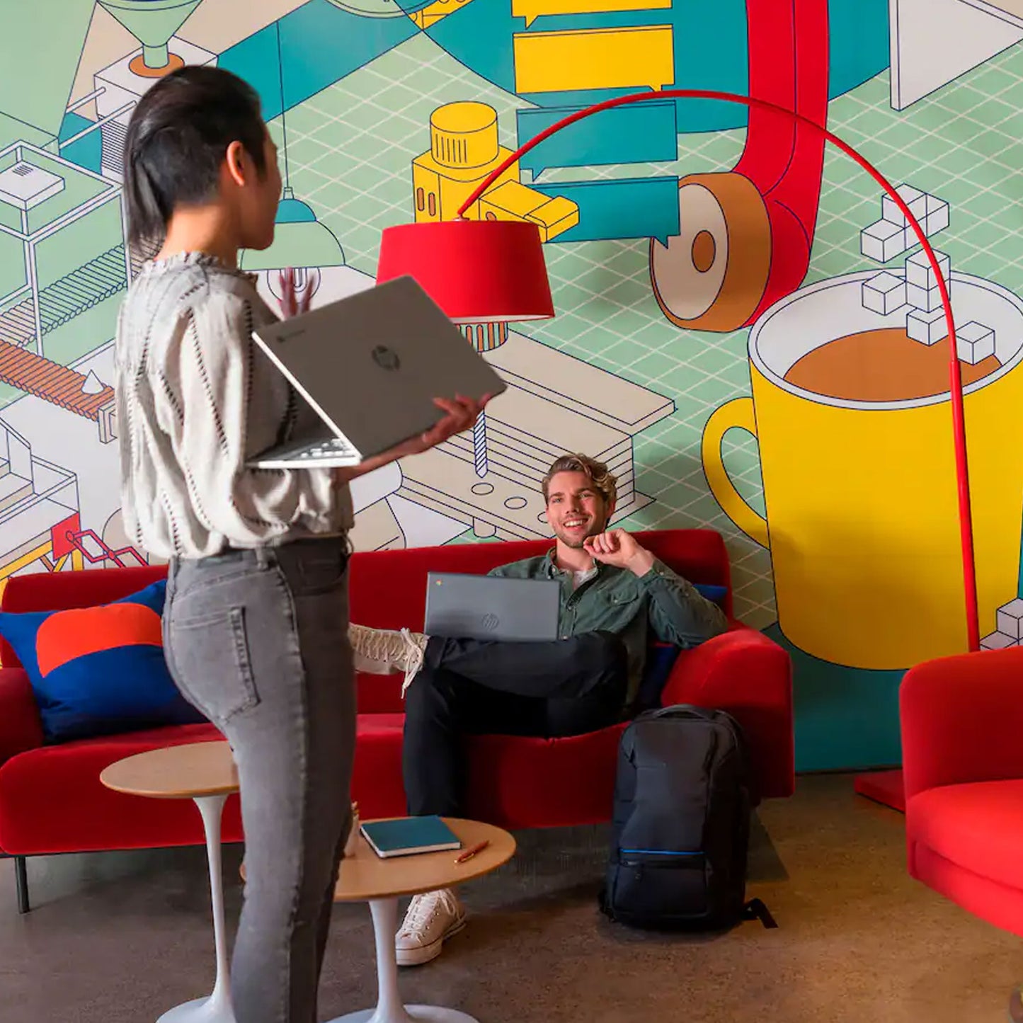 HP Chromebook 14" HD Laptop -  Intel Celeron N4500 - 4GB Memory, 64GB eMMC (Modern Grey)