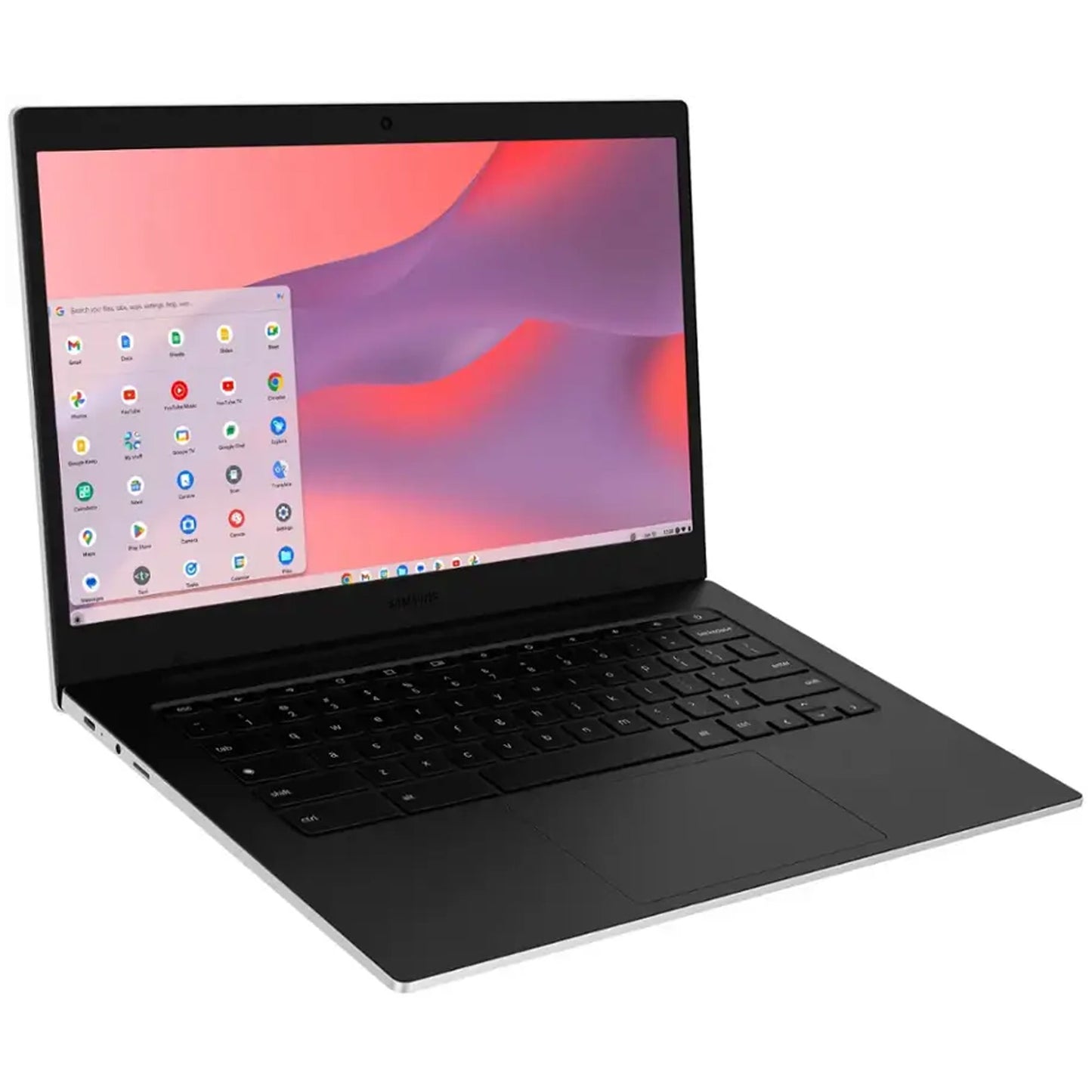 Samsung Galaxy Chromebook Go 14" LED Laptop - Intel Celeron- 4GB Memory - 128GB Storage Silver with Accessory Bundle