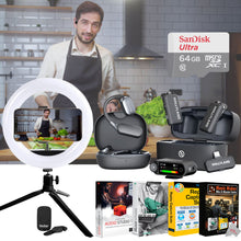 Hollyland LARK MAX 2 ULTIMATE COMBO 2-Person Wireless Lavalier Microphone System for Cameras and Mobile Devices Creator Essentials Bundle