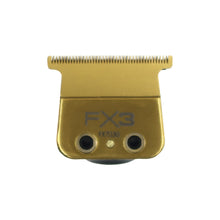 Babyliss Pro FX703G FX3 DLC Titanium Ultra Thin Blade Zero Gap Blade with Fade Brush and 9" Comb Black