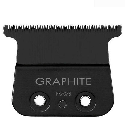 BaByliss Pro FX707B Graphite Fine Tooth Replacement T Blade Fits All FX787 Models with Fade Brush and 9" Comb Black