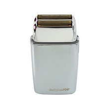 BaByliss Pro FOILFX02 Cordless Metal Double Foil Shaver FXFS2S Silver with Fade Brush and 9" Comb