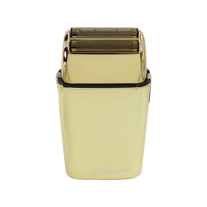 Babyliss Pro Foil FX02 FXFS2G Cord / Cordless Metal Double Foil Shaver with Fade Brush and 9" Comb