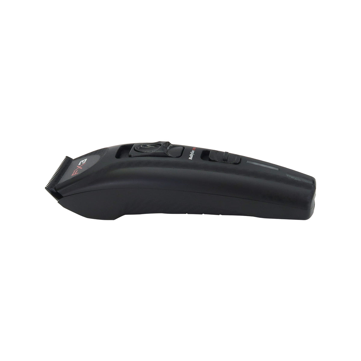 BaByliss Pro FX3 Black High Torque Cordless Clipper FXX3CB (Black) + BaByliss Pro Fade Brush BPFADEB + BaByliss Pro 9" Comb