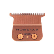 Babyliss Pro Rose Gold FX707RG2 Replacement Deep Tooth T-Blade 2.0MM with Fade Brush and 9" Comb