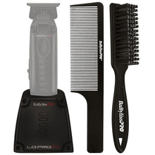 BaByliss Pro LO-PROFX Trimmer Charging Base FX726BASE with Fade Brush and 9" Comb