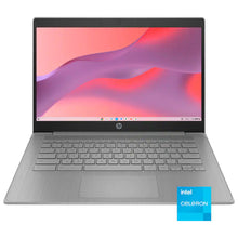 HP Chromebook 14" HD Laptop Intel Celeron N4500 - 4GB Memory, 64GB eMMC (Modern Grey) with 256GB microSDXC Card and Card Reader
