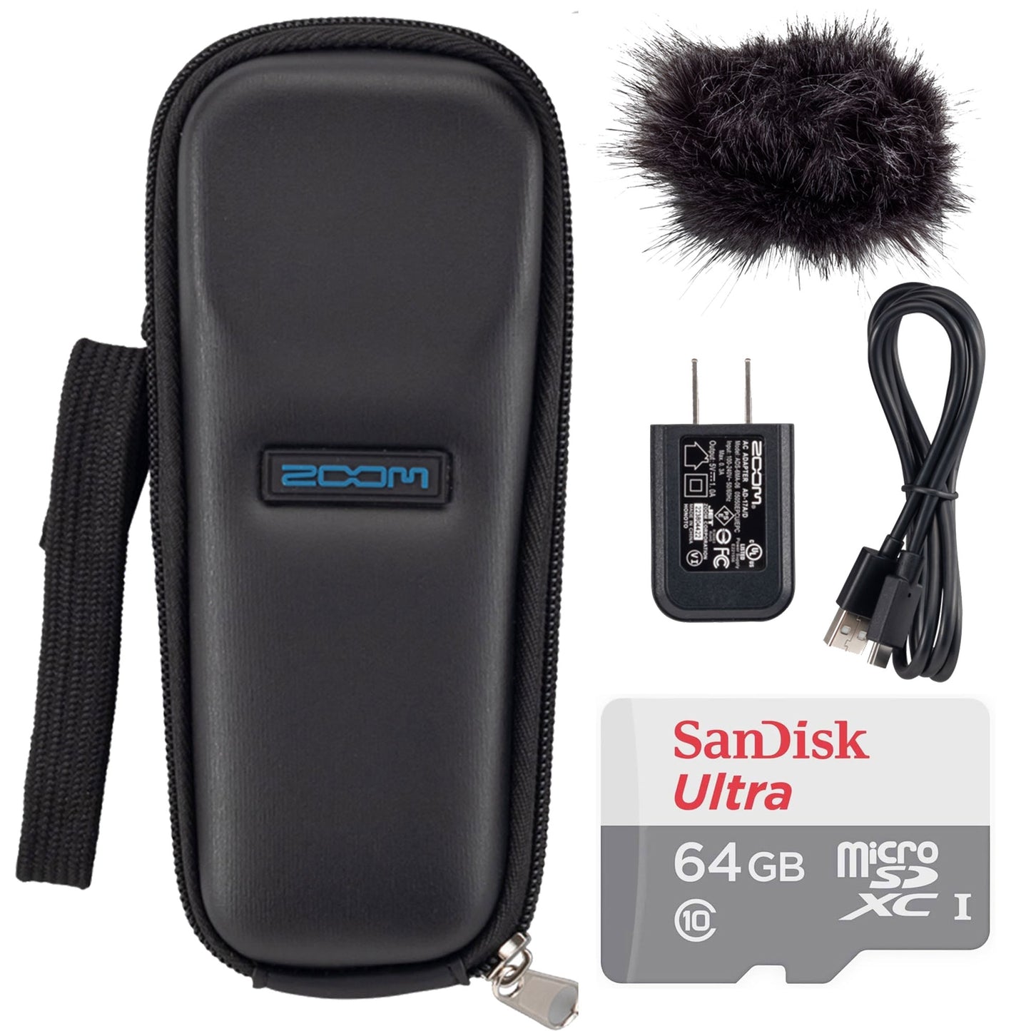 Complete Accessory bundles for Zoom H1essential 2-Track 32-Bit Float Portable Audio Recorder