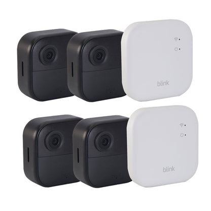 2x Blink Outdoor 4 XR Wireless Security Camera, 400 Feet of Extended Range (Sync Module XR included) - 2 Cameras