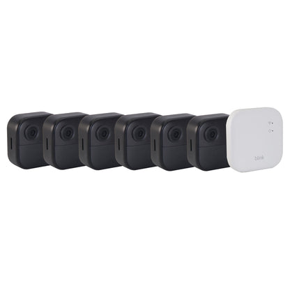 2x Blink Outdoor 4 XR Wireless Security Camera, 400 Feet of Extended Range (Sync Module XR included) - 6 Cameras