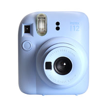 FUJIFILM INSTAX MINI 12 Instant Film Camera (Pastel Blue) with 2x Fujifilm 2x10 Film Mini Instax Film Pack and Panasonic Alkaline 2 "AA" Batteries