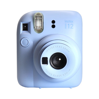 FUJIFILM INSTAX MINI 12 Instant Film Camera (Pastel Blue) with 3x 2x10 Film Mini Instax Film Pack Bundle