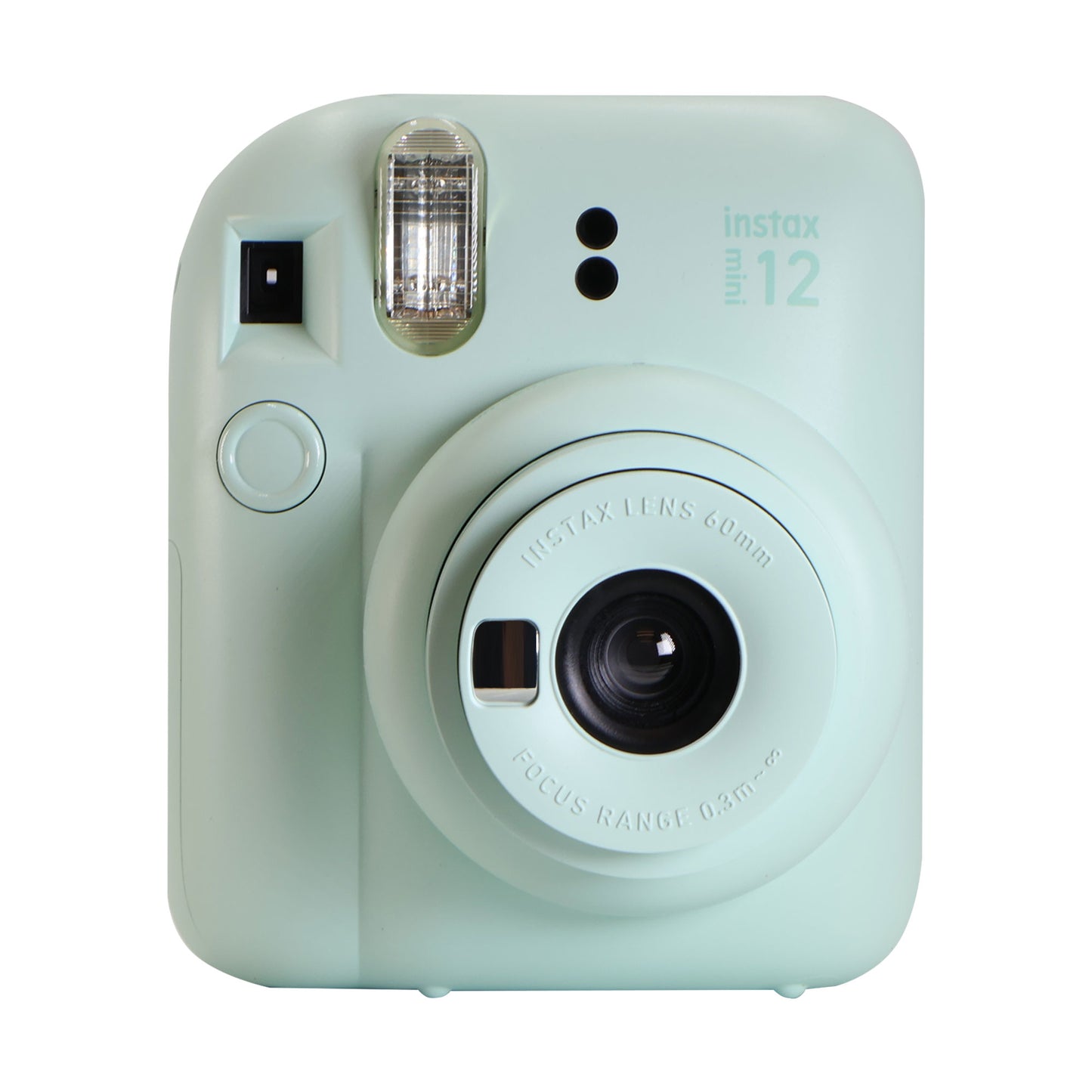 FUJIFILM INSTAX MINI 12 Instant Film Camera (Mint Green) with 2x Fujifilm 2x10 Film Mini Instax Film Pack and Panasonic Alkaline 2 "AA" Batteries