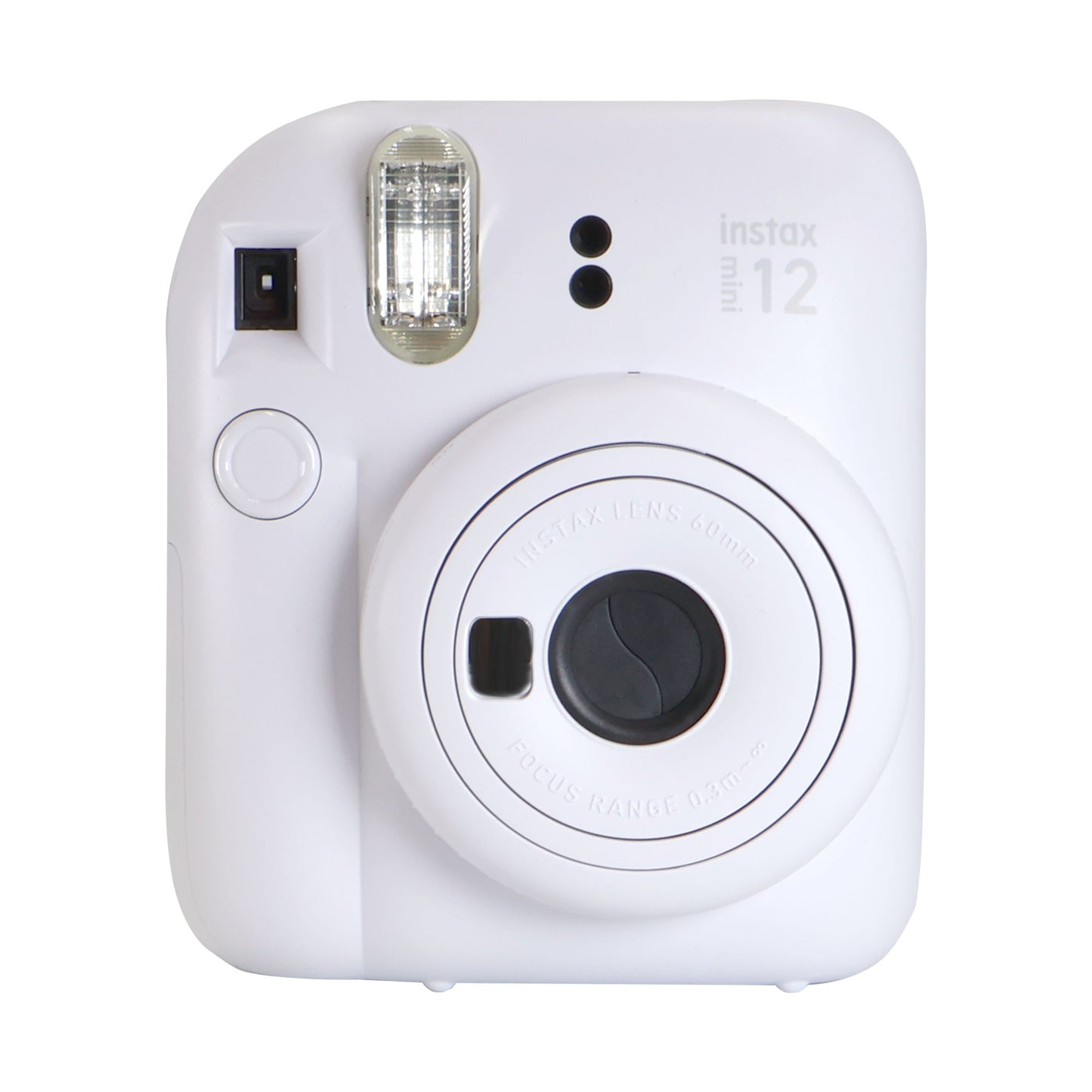 FUJIFILM INSTAX MINI 12 Instant Film Camera (Clay White) + Fujifilm 2x10 Film Mini Instax Film Pack