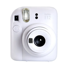 FUJIFILM INSTAX MINI 12 Instant Film Camera (Clay White) with 4x Fujifilm 2x10 Film Mini Instax Film Pack