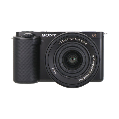 Sony ZV-E10 Mirrorless Camera (Black) with Sony E PZ 16-50mm f/3.5-5.6 OSS II Lens
