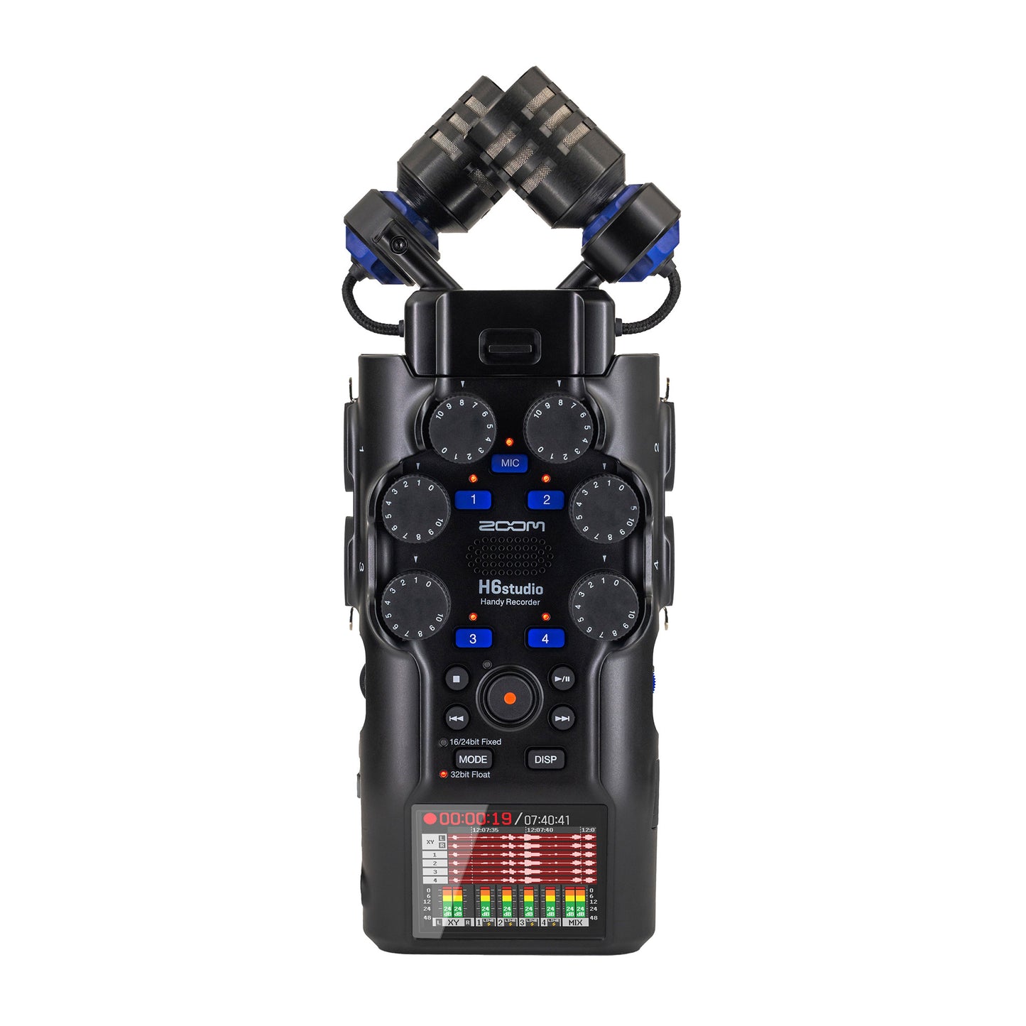 Zoom H6studio 6-Track Handy Recorder with 32-Bit Float Recording