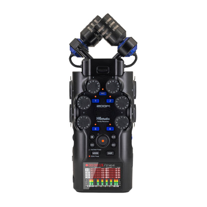 Zoom H6studio 6-Track Handy Recorder with 32-Bit Float Recording