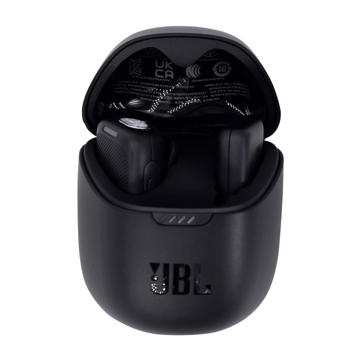 JBL Quantum Stream Wireless Clip-On Microphone System for USB-C Devices (2.4 GHz)
