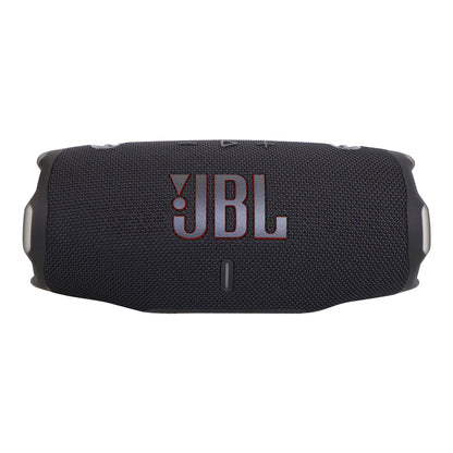 JBL Charge 6 Portable Waterproof Bluetooth Speaker (Black) with T110 in Ear Headphones and Fitness & Wellness Plus Software