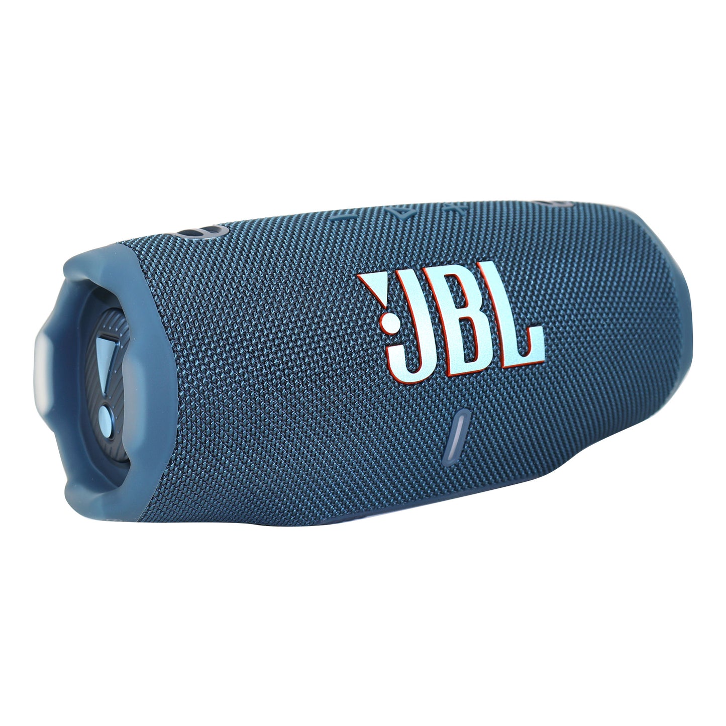 JBL Charge 6 Portable Waterproof Bluetooth Speaker (Blue) with T110 in Ear Headphones and Fitness & Wellness Plus Software