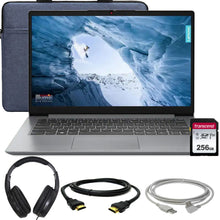 Lenovo Ideapad 1 14" Laptop - Intel Celeron N4500, 4GB Memory, 128GB eMMC (Cloud Gray) with Complete Accessory Bundle