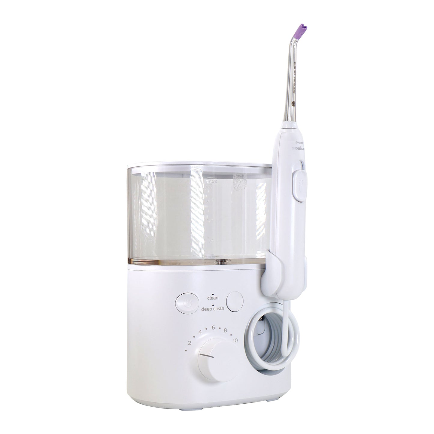 Philips Sonicare 4100 Rechargeable Electric Toothbrush (White) HX3681/23 with Philips Sonicare Cordless Power Flosser 3000 (White) - HX3711/20